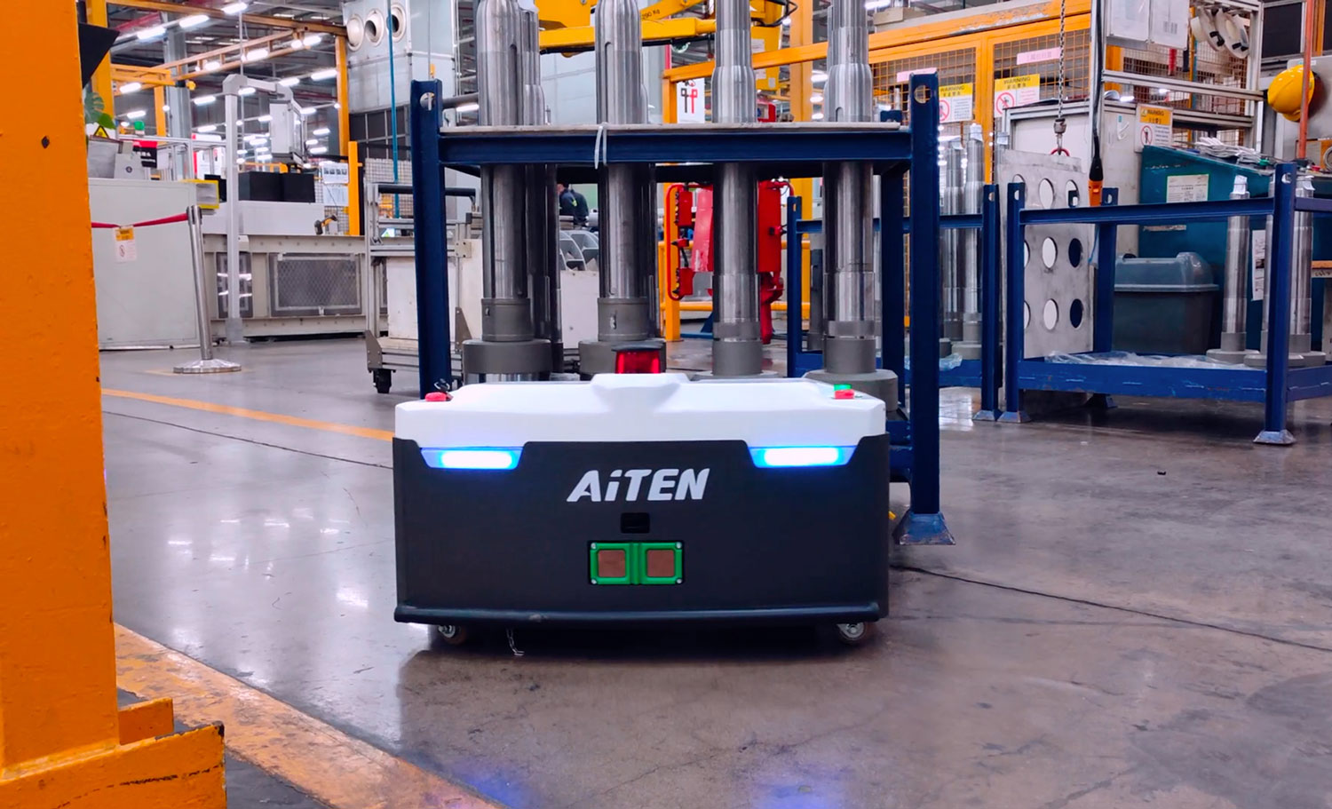 mile.comAGV机器人助企业复工